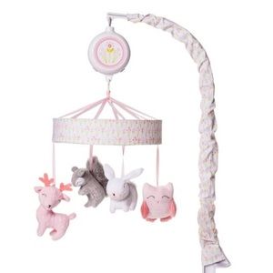 crib mobile forest frolic